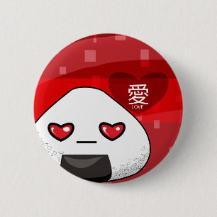 Japanese Manga Mascot 2 Inch Round Button