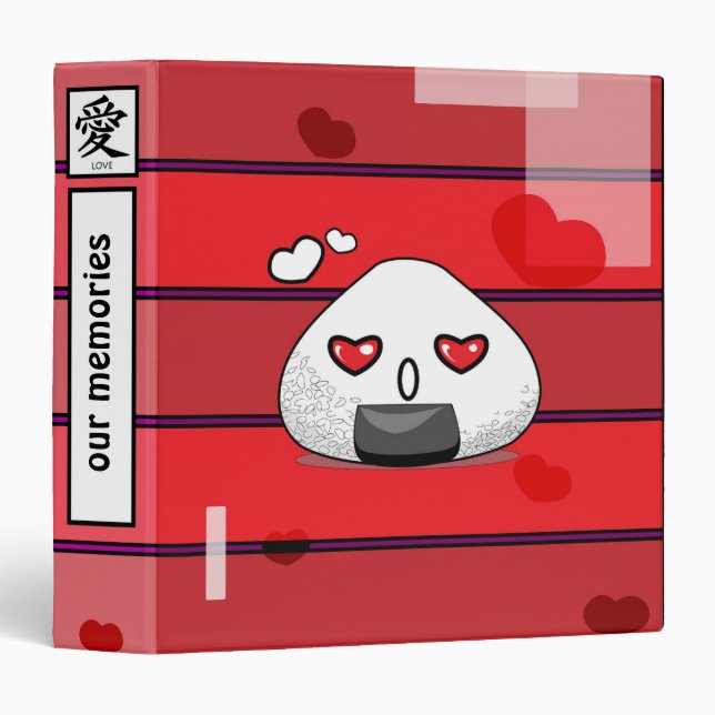 Japanese Manga Mascot Binder (Front/Spine)