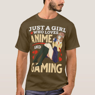 Japanese Manga Otaku Girl Japan Gaming Gamer Kawai T-Shirt
