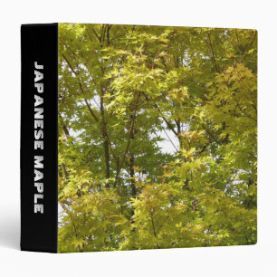 Japanese Maple (1.5in) Binder