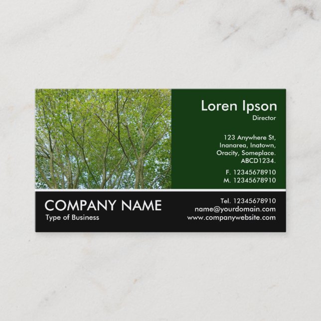 Japanese Maple Business Card (Front)