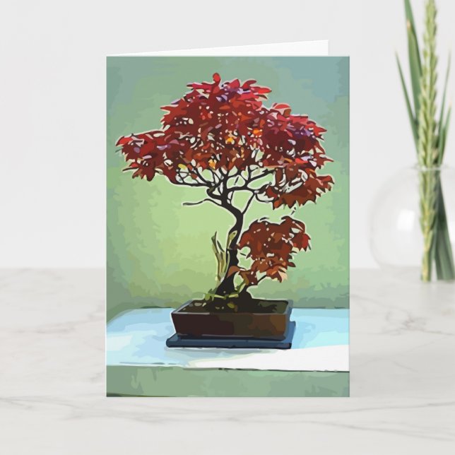 Japanese Maple Card (Front)