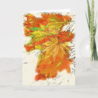 Japanese Maple Card