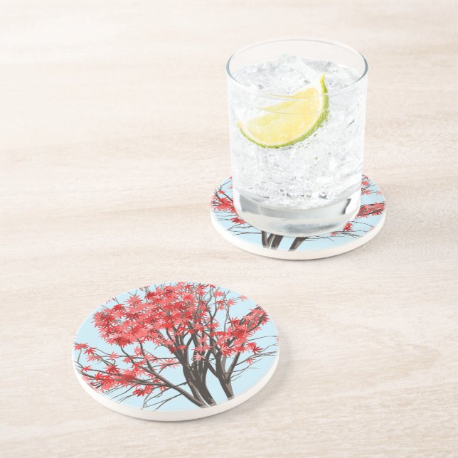 Japanese Maple Coaster (Side)