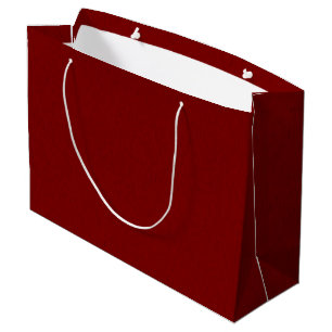 Japanese Maple, Dark Red Velvet Textured Large Gift Bag