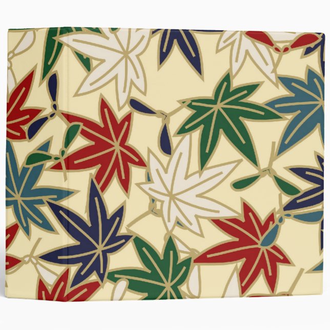 Japanese Maple Leaf Binder (Front/Spine)