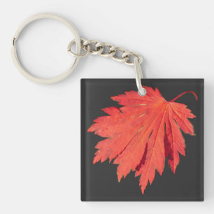Japanese Maple Leaf Key Ring