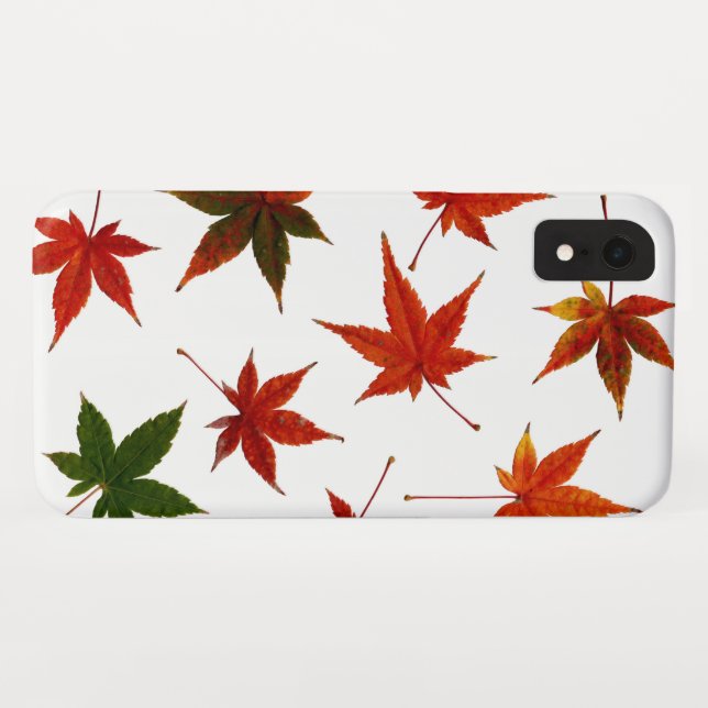 Japanese Maple Leaves Case-Mate iPhone Case (Back (Horizontal))
