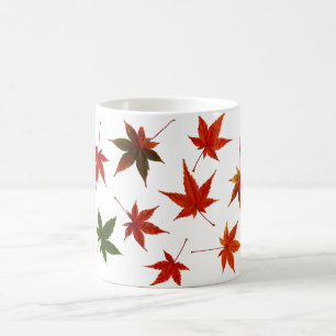 Japanese Maple Leaves Coffee Mug