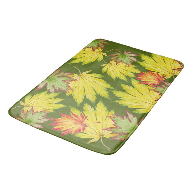 Japanese Maple on a Bath Mat (Angled)