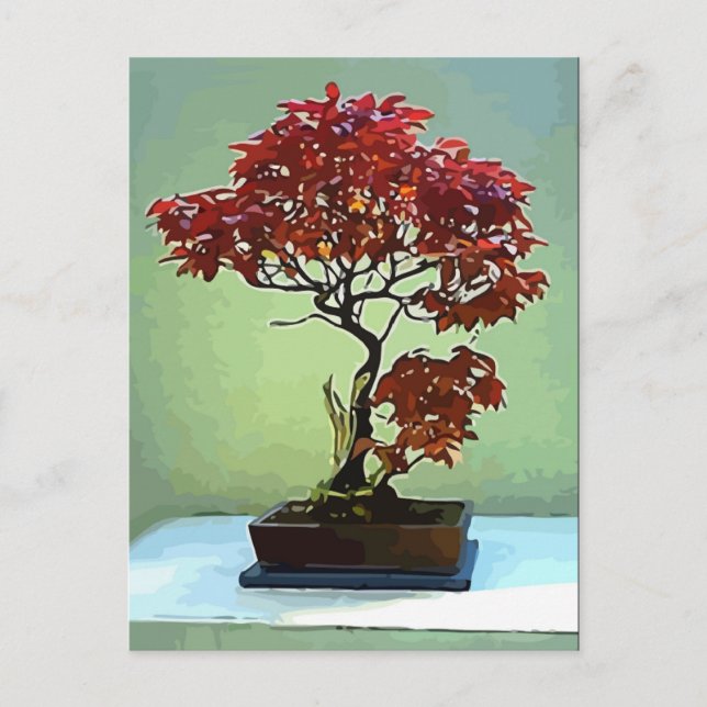 Japanese Maple Postcard (Front)