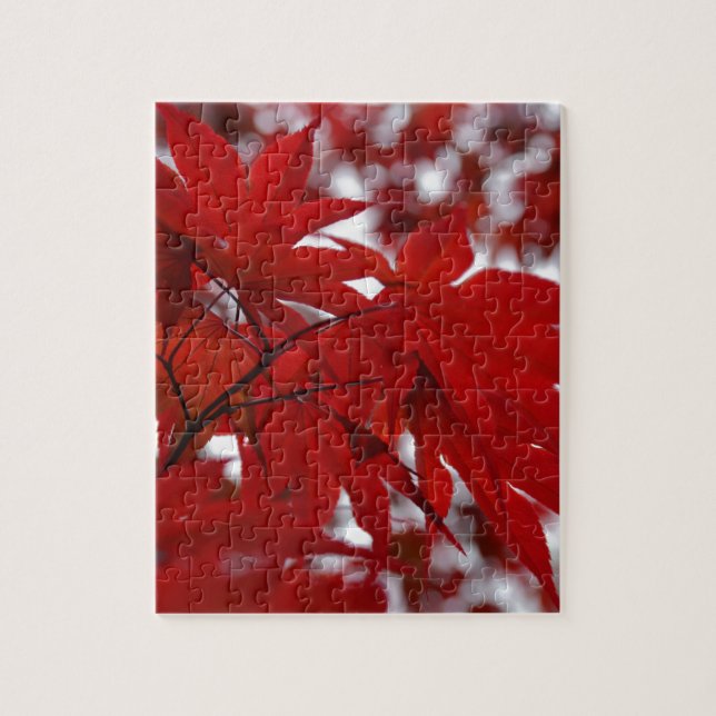 Japanese Maple Tree Jigsaw Puzzle (Vertical)