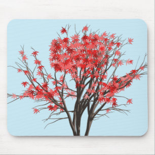 Japanese Maple Tree Mouse Pad