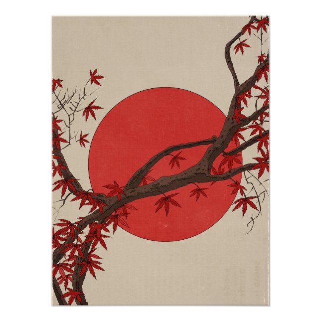 Japanese Maple Tree Poster (Front)