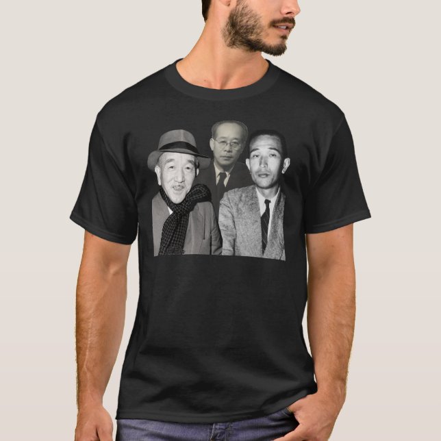 Japanese Masters Ozu, Kurosawa, Mizoguchi Classic  T-Shirt (Front)