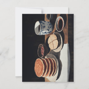 Japanese Meal Postcard