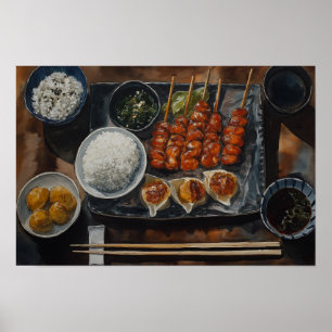 Japanese Meal Poster