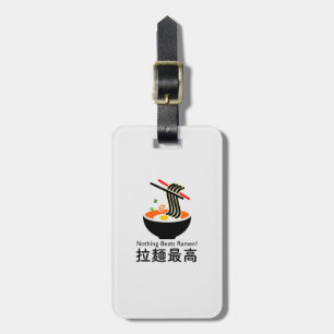 Japanese Modern Ramen Travel Luggage Tag