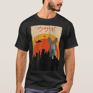 Japanese Movie Bunny Rabbit Horror   Rabbit Lovers T-Shirt