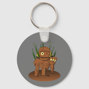 Japanese Mud Monster Dorotabo: Cool Yokai Keychain