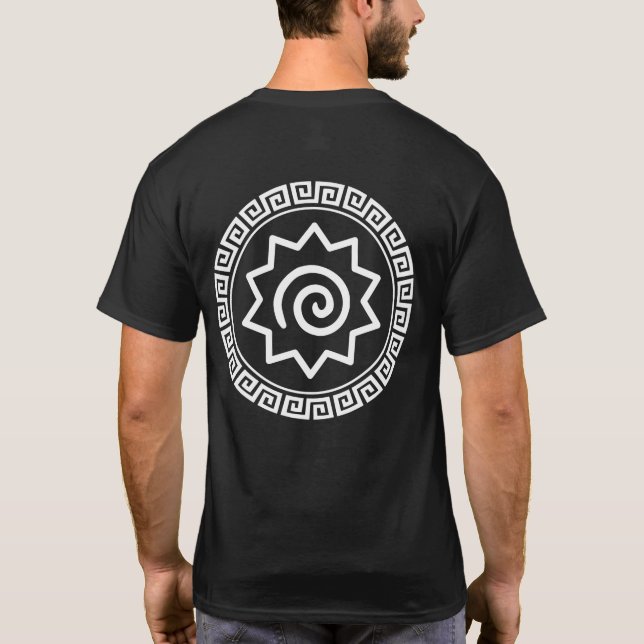Japanese Naruto Pattern T-Shirt (Back)