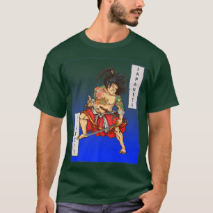 Japanese Neck Tie, Samurai, JiuJitsu, MMA, Grapple T-Shirt