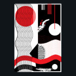 Japanese night pop art poster<br><div class="desc">I created this artwork</div>