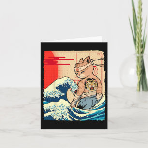 Japanese Ninja Art And Japan Karate  Card