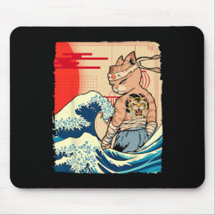 Japanese Ninja Art And Japan Karate Mouse Pad