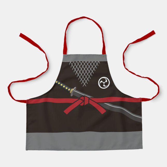 Japanese Ninja Style Apron (Front)