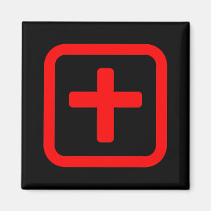 Japanese Number Ten 十 【Ju】 Kanji Magnet