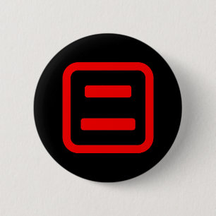 Japanese Number Two 二 【Ni】 Kanji 2 Inch Round Button