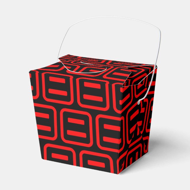 Japanese Number Two 二 【Ni】 Kanji Favor Box (Front Side)