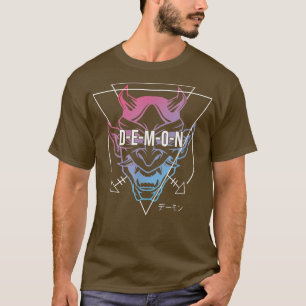 Japanese Oni Mask Demon Ogre - Aesthetic Japan Sam T-Shirt