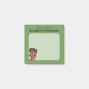 Japanese Oni Yokai Monster- Personalized Post-it Notes