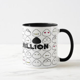 Japanese Onigiri Fluo Pattern Mug