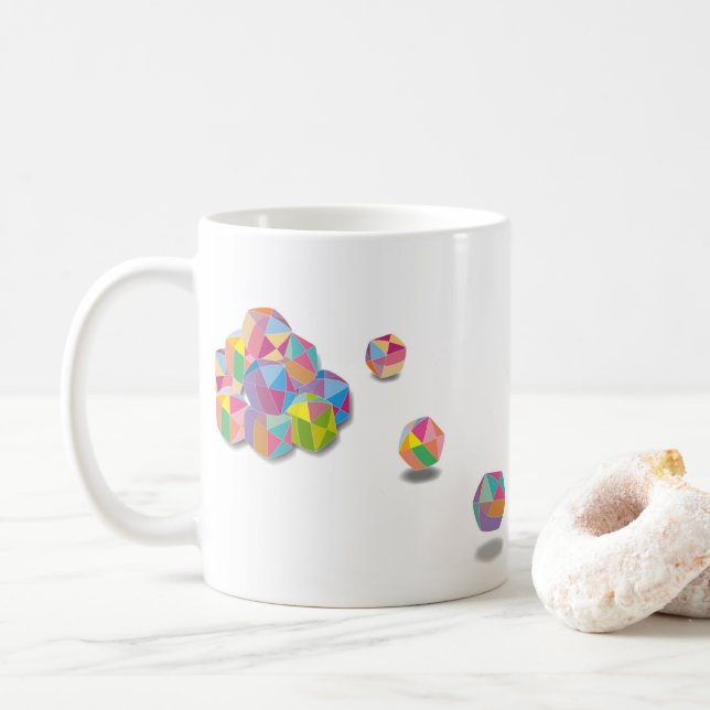 Japanese Origami Balloon Coffee Mug (With Donut)
