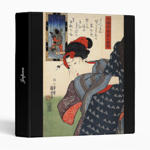 Japanese Painting c. 1800's Binder