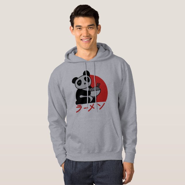 Japanese Panda Hoodie (Front Full)
