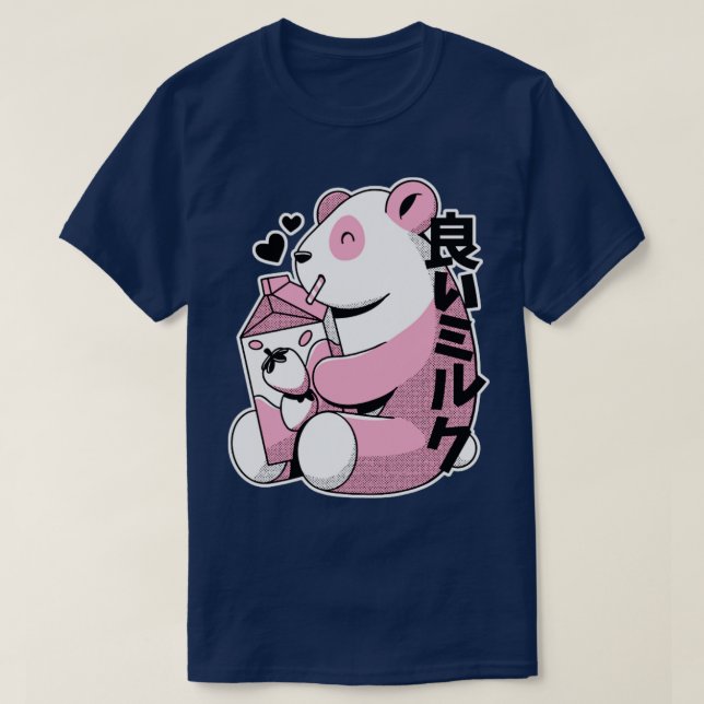 Japanese Panda T-Shirt (Design Front)