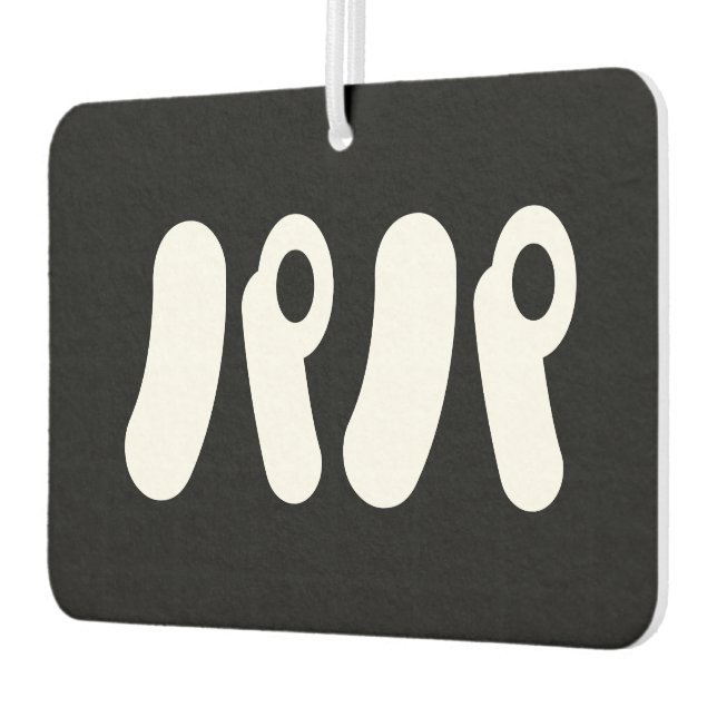 Japanese Papa パパ | Nihongo Language Air Freshener (Left)