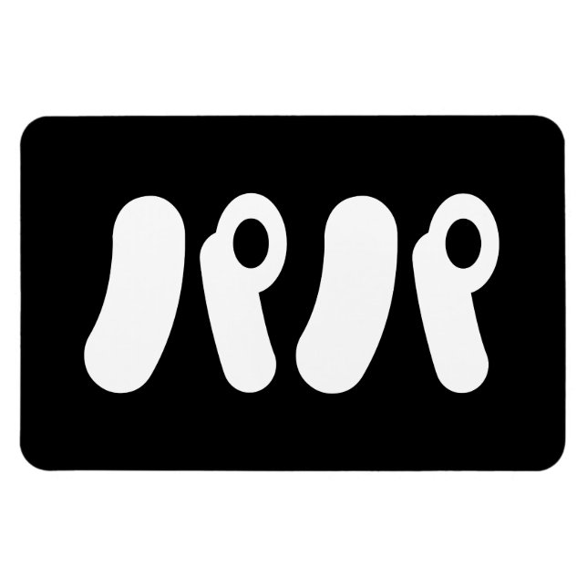 Japanese Papa パパ | Nihongo Language Magnet (Horizontal)