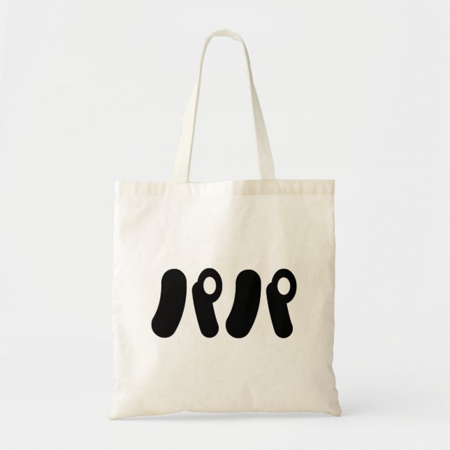 Japanese Papa パパ | Nihongo Language Tote Bag (Front)