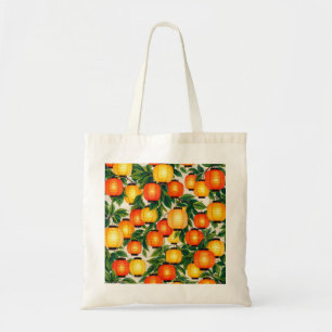Japanese Paper Lantern Botanical Tote Bag