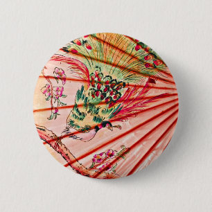 Japanese Parasole 2 Inch Round Button