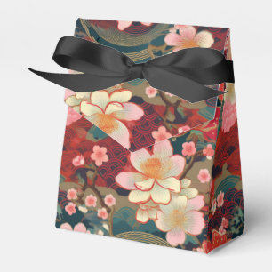 japanese pattern party favour box 