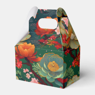 japanese pattern party favour box 