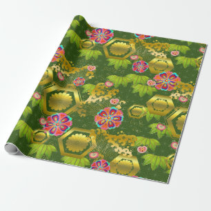 japanese pattern wrapping paper