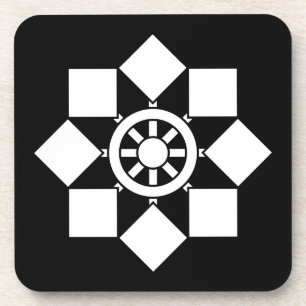 Japanese pinwheel coaster