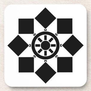 Japanese pinwheel coaster